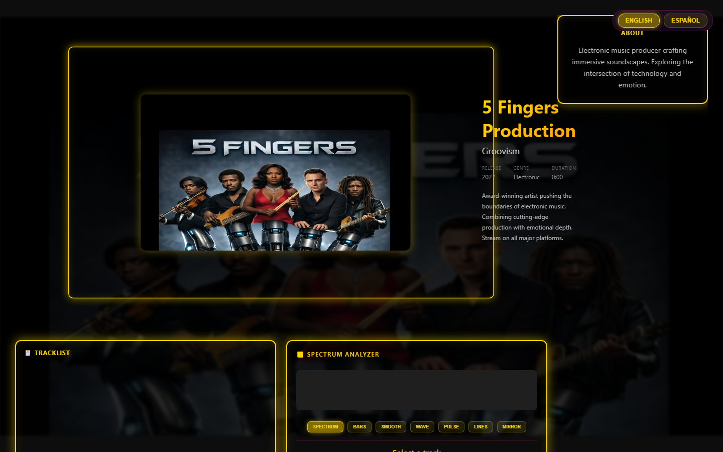 Music screenshot